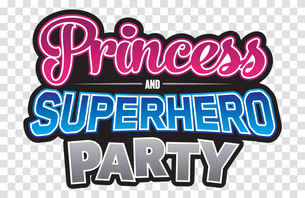 Princess And Heroes Party, Word, Advertisement, Flyer Transparent Png