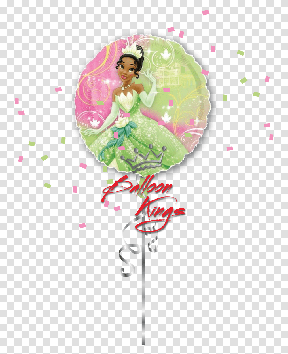 Princess And The Frog Happy Birthday Welcome Baby Girl, Paper, Confetti Transparent Png