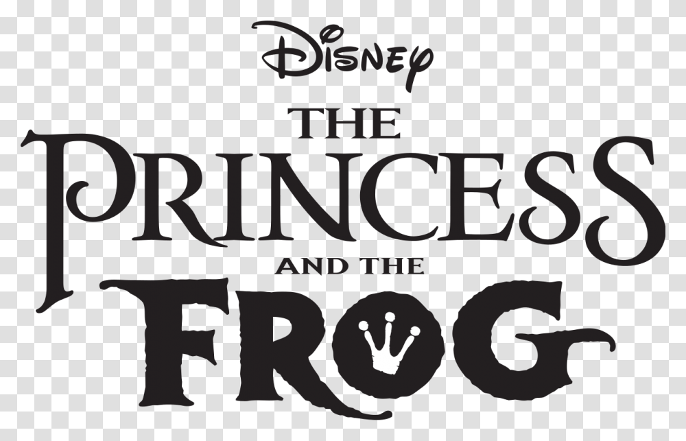 Princess And The Frog Logo, Alphabet, Hand Transparent Png
