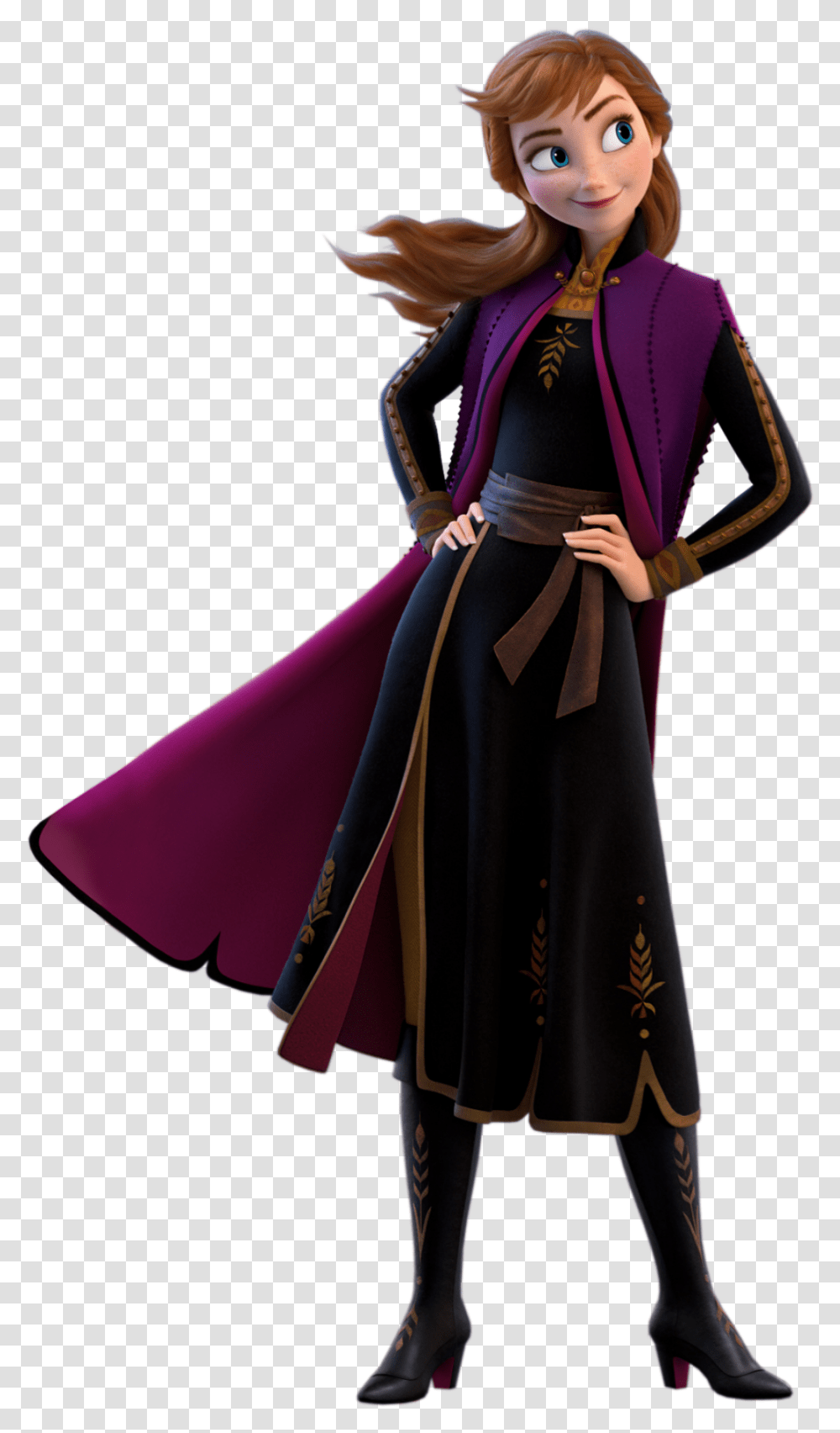 Princess Anna Frozen, Cape, Costume, Fashion Transparent Png