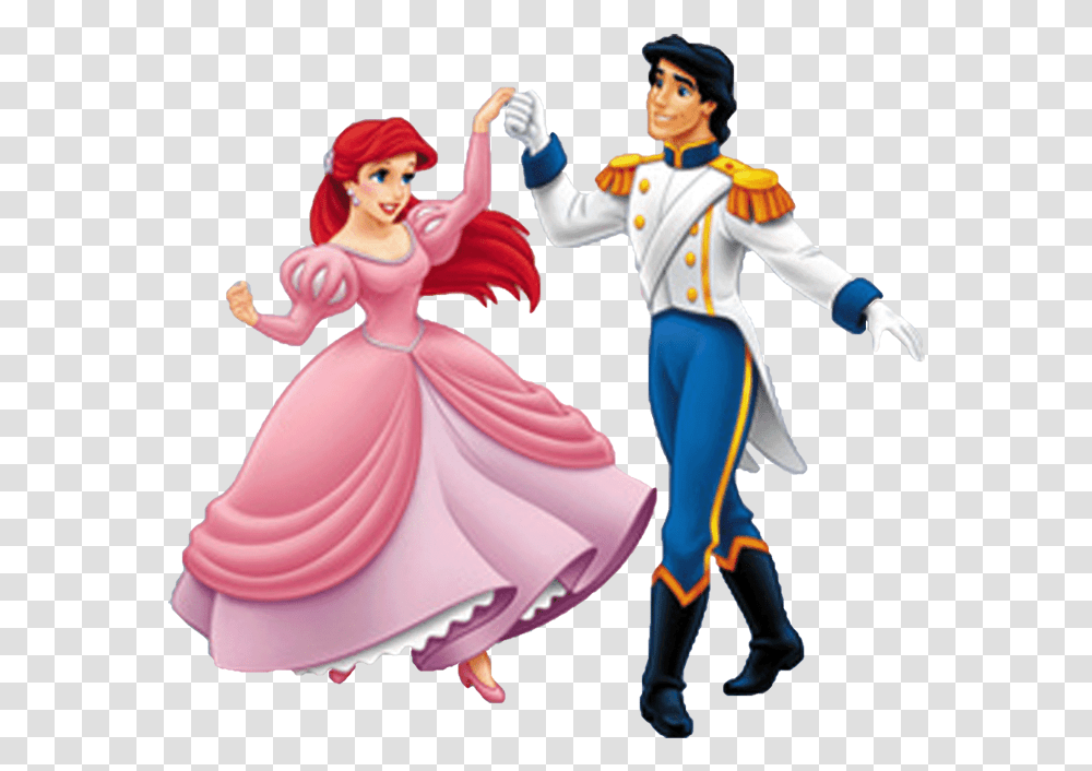 Princess Ariel And Prince Eric, Performer, Person, Human, Dance Pose Transparent Png