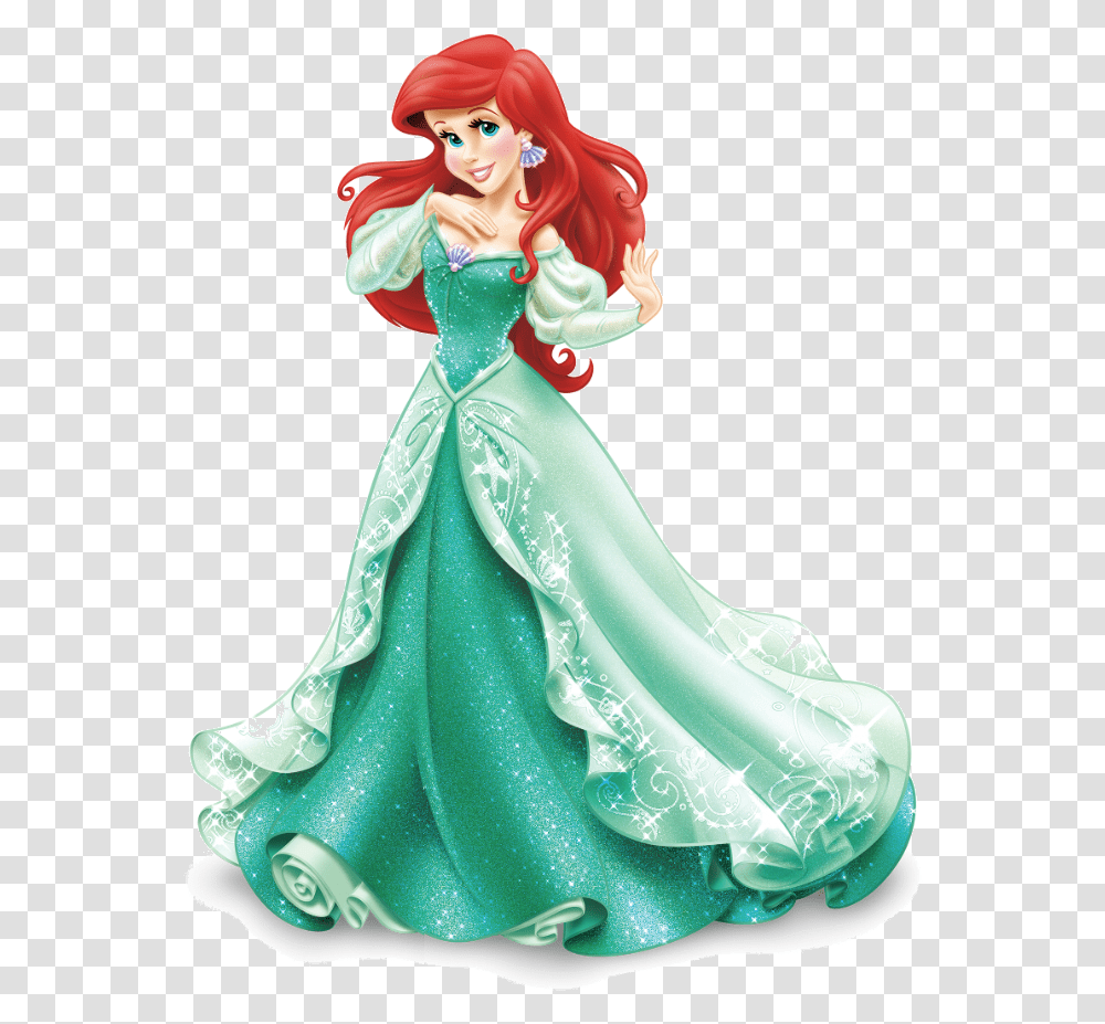 Princess Ariel Clipart Belle Ariel Disney Princess, Doll, Toy, Figurine, Barbie Transparent Png