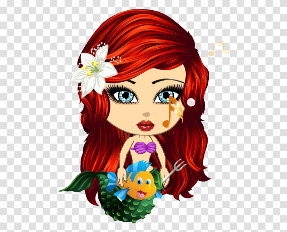 Princess Ariel The Little Mermaid Cartoon, Toy, Doll, Flame Transparent Png