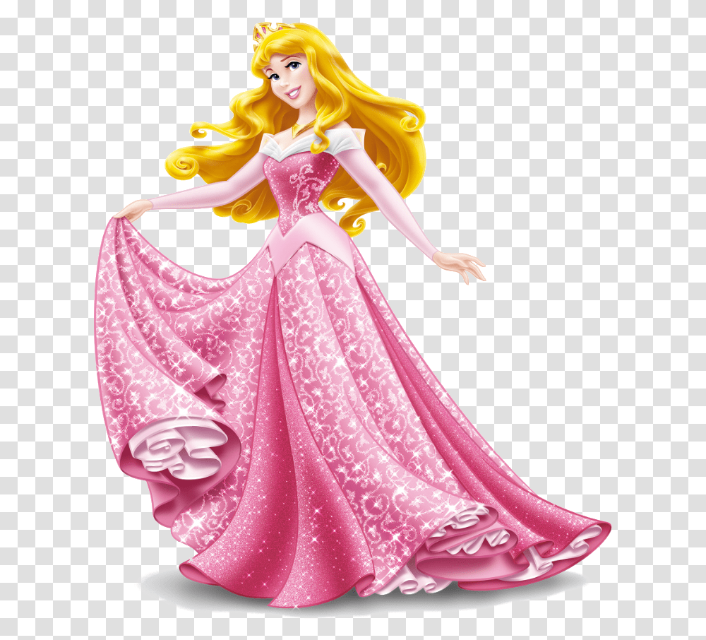 Princess Aurora Disney Princess Aurora, Doll, Toy, Figurine, Barbie Transparent Png