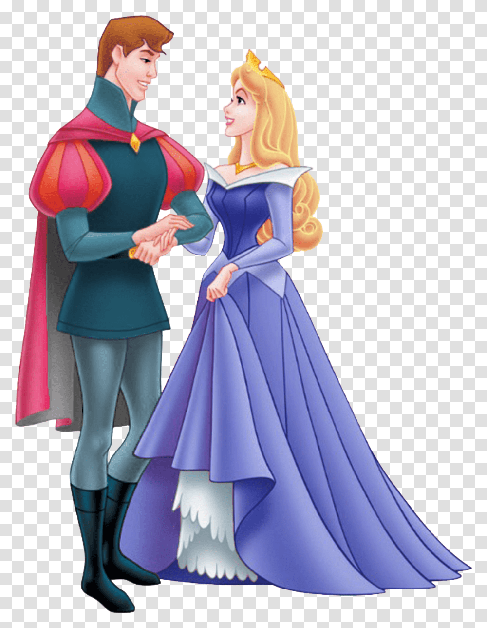Princess Aurora Prince, Person, Cape, Wedding Gown Transparent Png