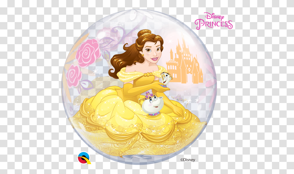 Princess Belle, Birthday Cake, Dessert, Food, Gold Transparent Png