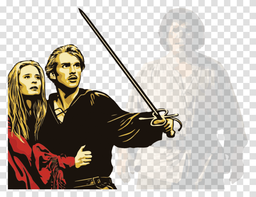 Princess Bride You Wish Inconceivable Tales From The Making, Duel, Person, Human, Weapon Transparent Png