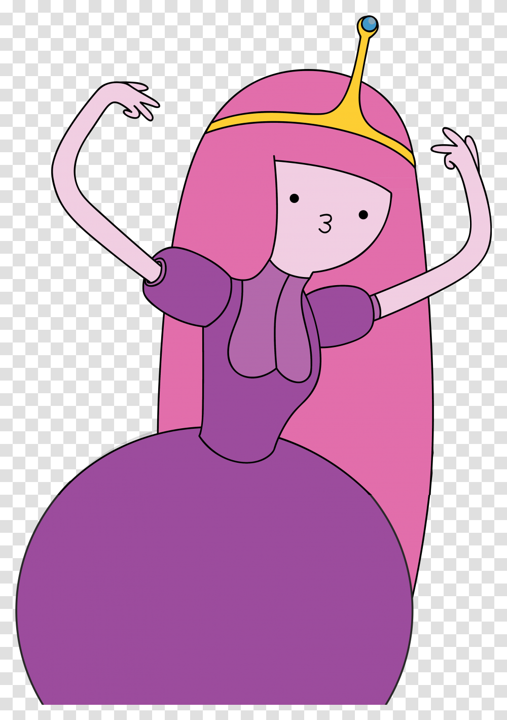 Princess Bubblegum Adventure Time Profile, Apparel, Rattle, Purple Transparent Png