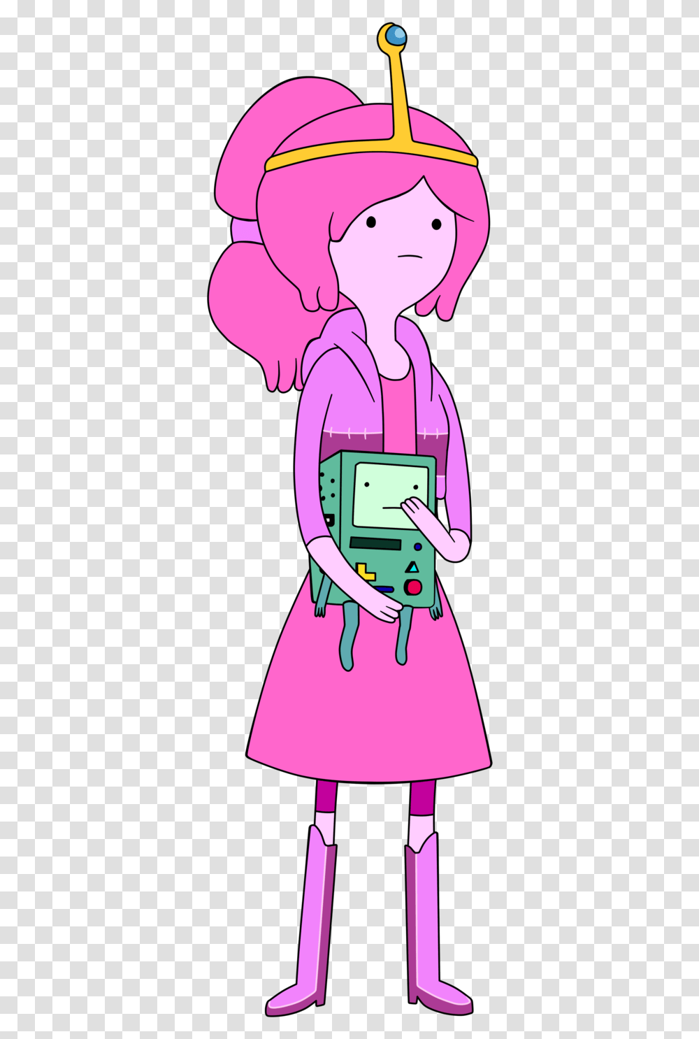 Princess Bubblegum Download Adventure Time Pb Season, Computer, Electronics, Person, Label Transparent Png