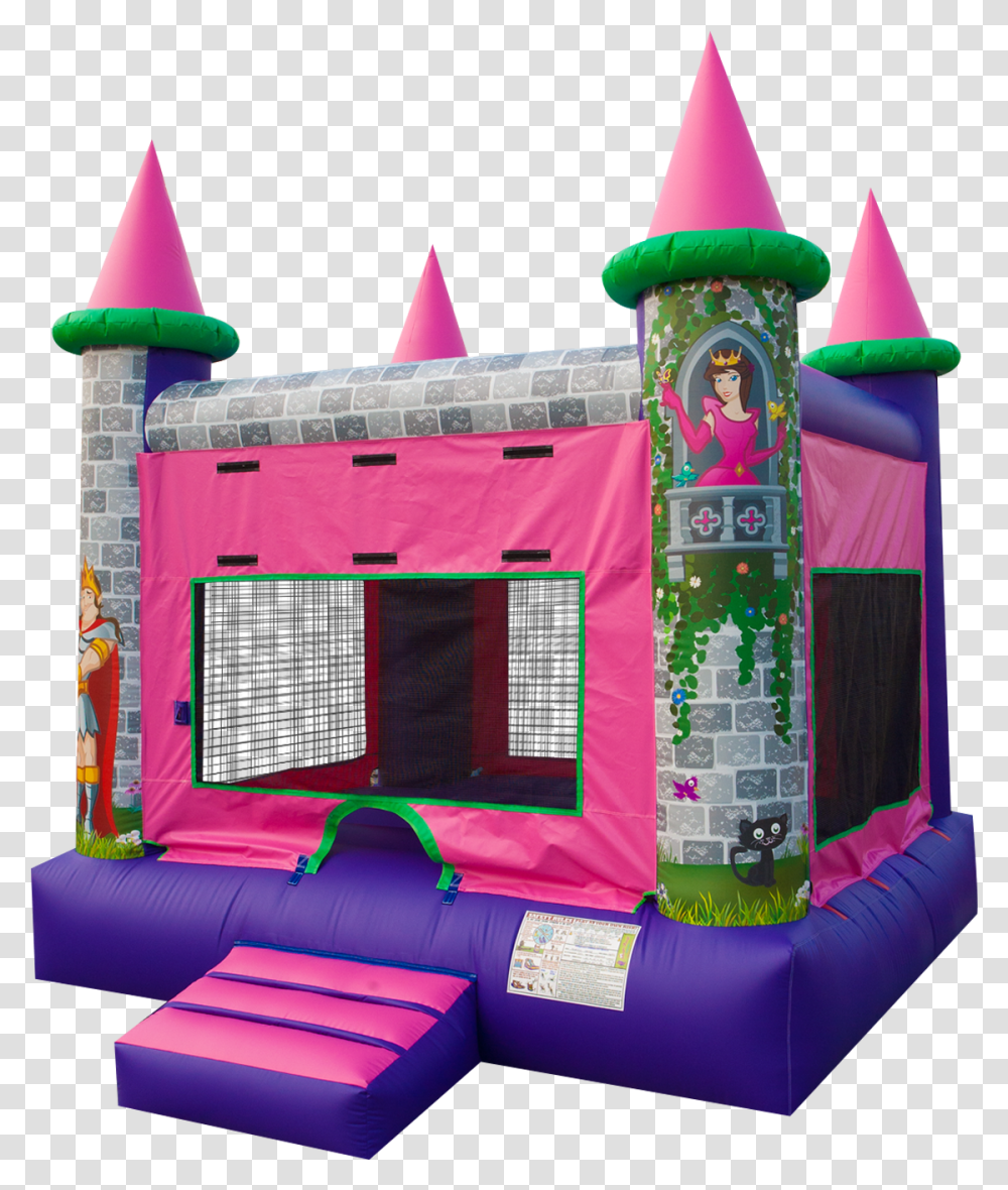Princess Castle Bouncer Clipart Download Inflatable Castle, Cone, Toy Transparent Png