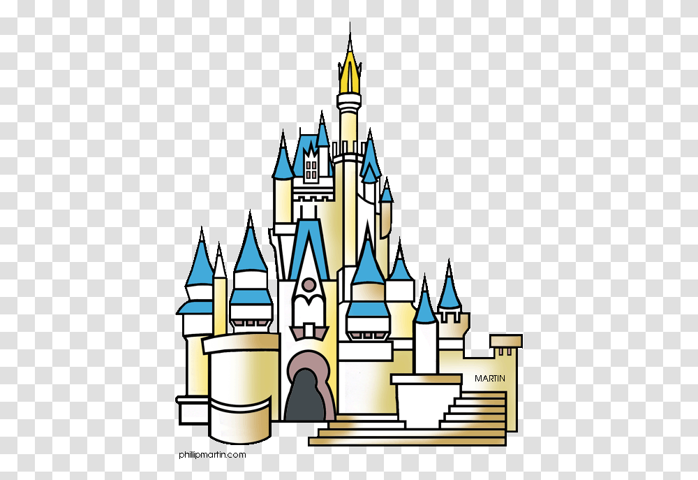 Princess Castle Clipart Disney Cinderella Castle Clipart, Architecture, Building, Theme Park, Amusement Park Transparent Png