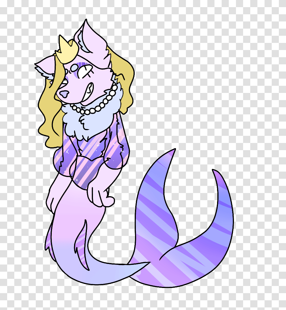 Princess Cat Mermaid Custom, Mammal, Animal Transparent Png