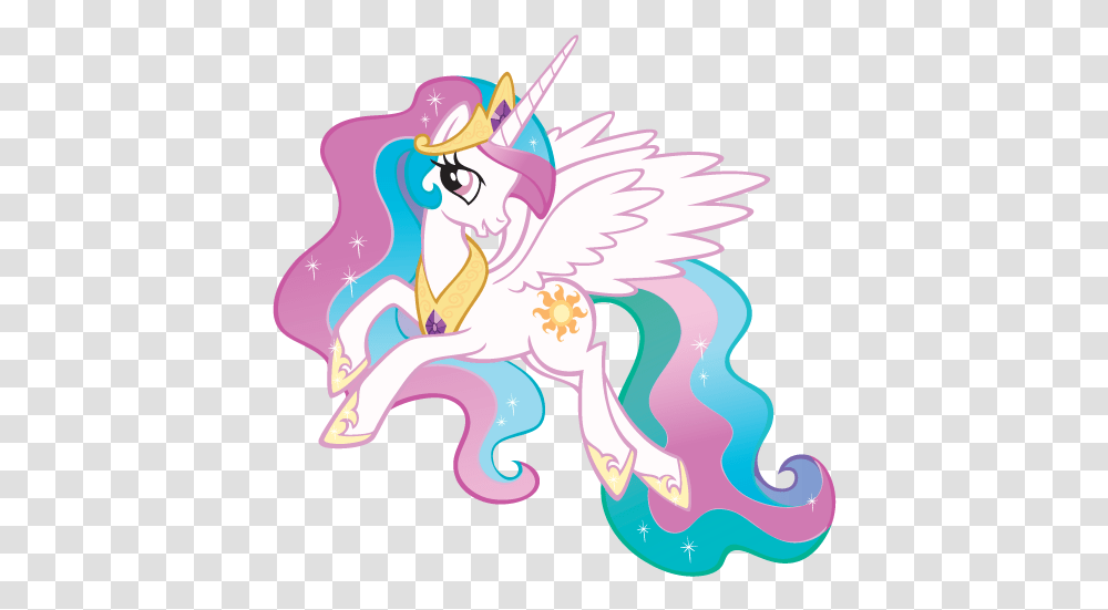 Princess Celestia Craft Ideas Pony Little Pony My Little Pony, Pattern, Horse Transparent Png