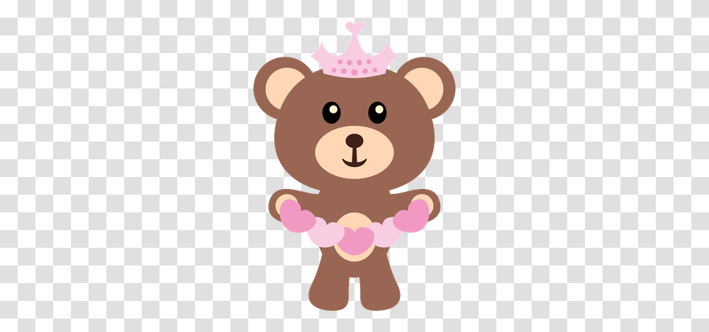 Princess Clipart Bear, Piggy Bank, Mammal, Animal Transparent Png