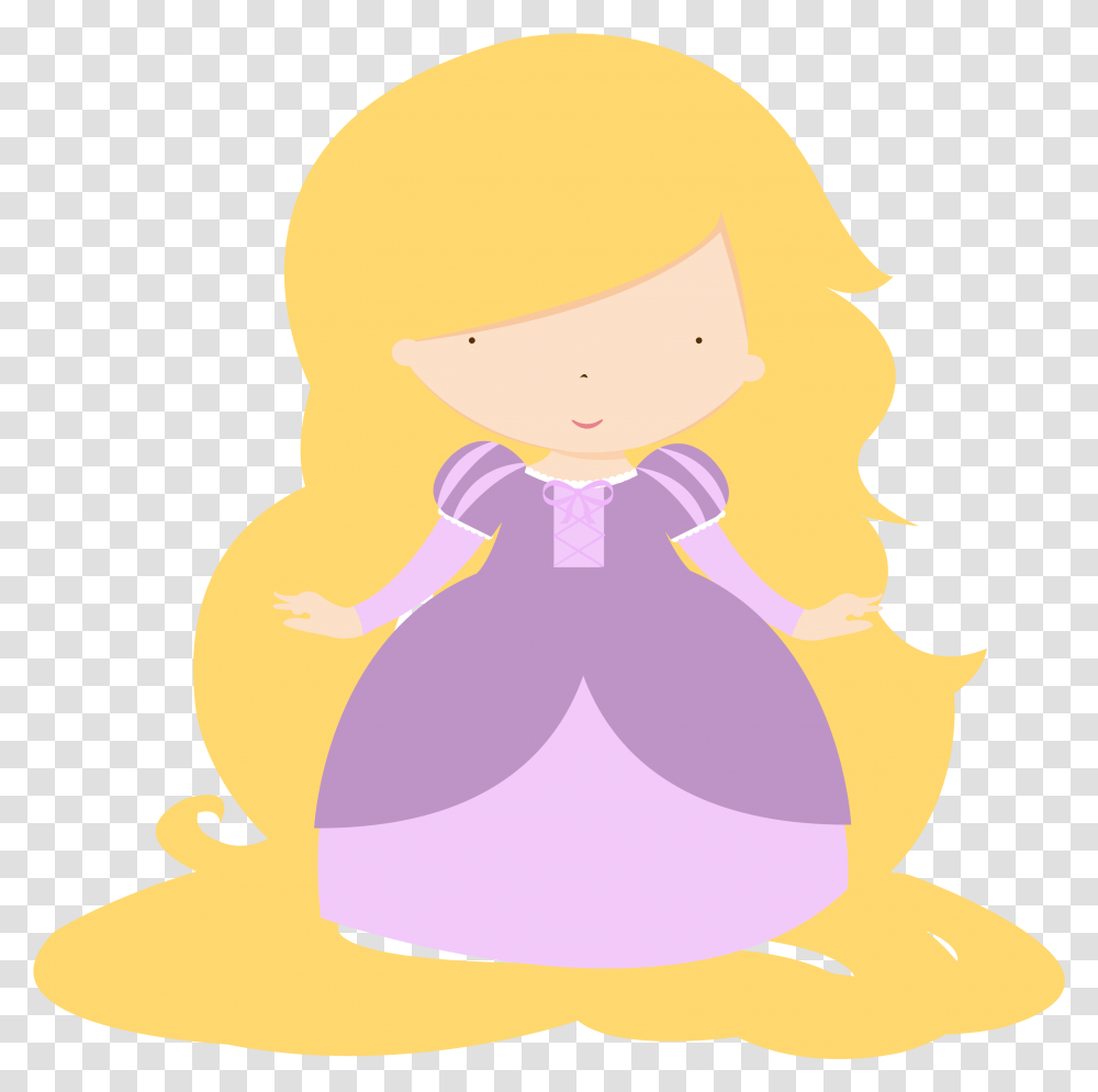 Princess Clipart Rapunzel, Toy, Doll, Person, Human Transparent Png