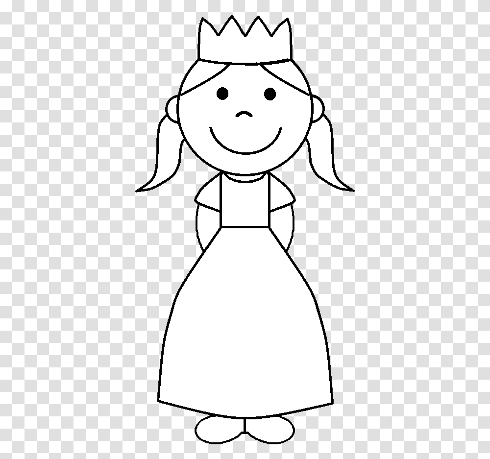 Princess Crown Clipart Princess Clipart Black And White, Tie, Accessories, Accessory, Snowman Transparent Png