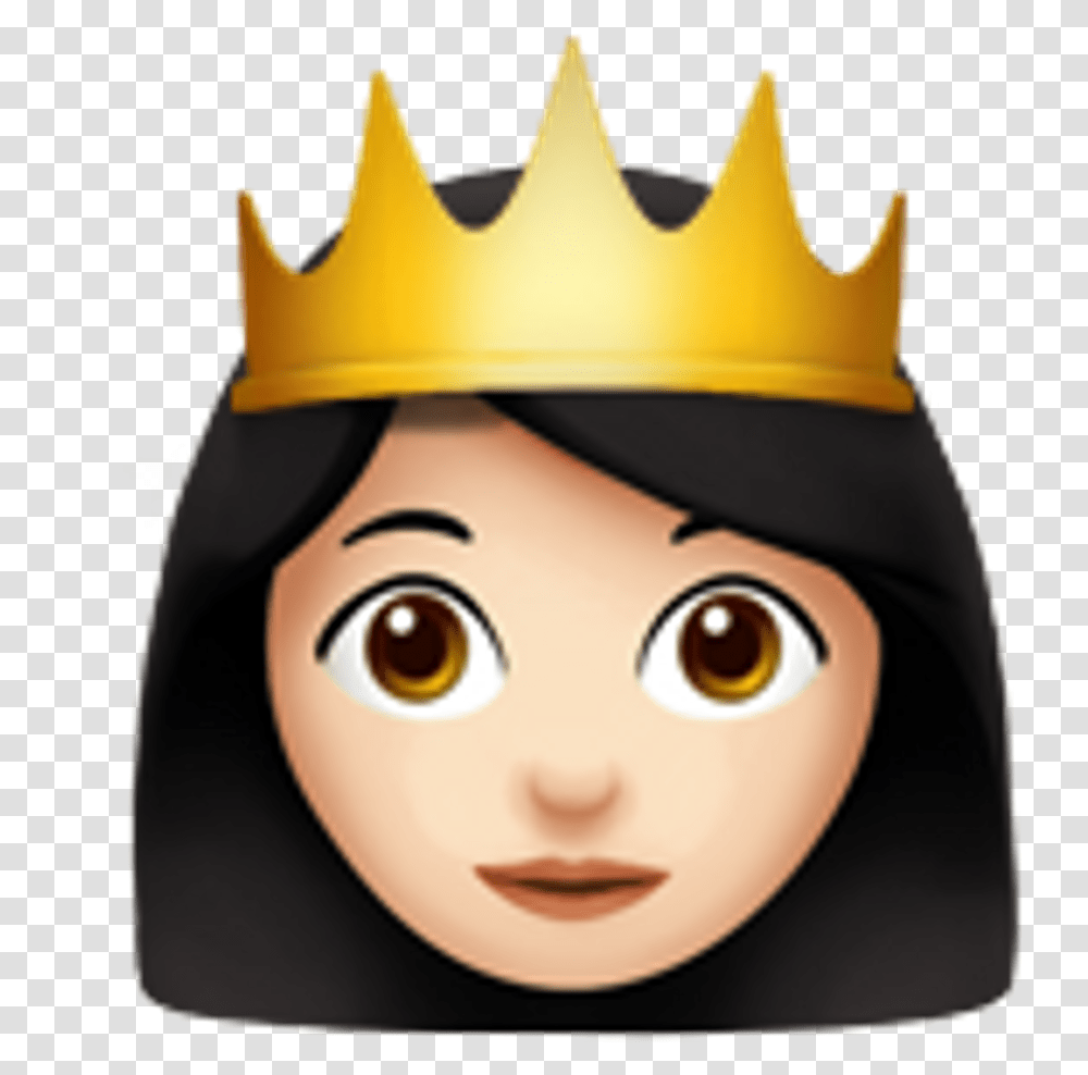 Princess Crown Emoji Emoticon Queen Emoji, Accessories, Accessory, Jewelry, Helmet Transparent Png