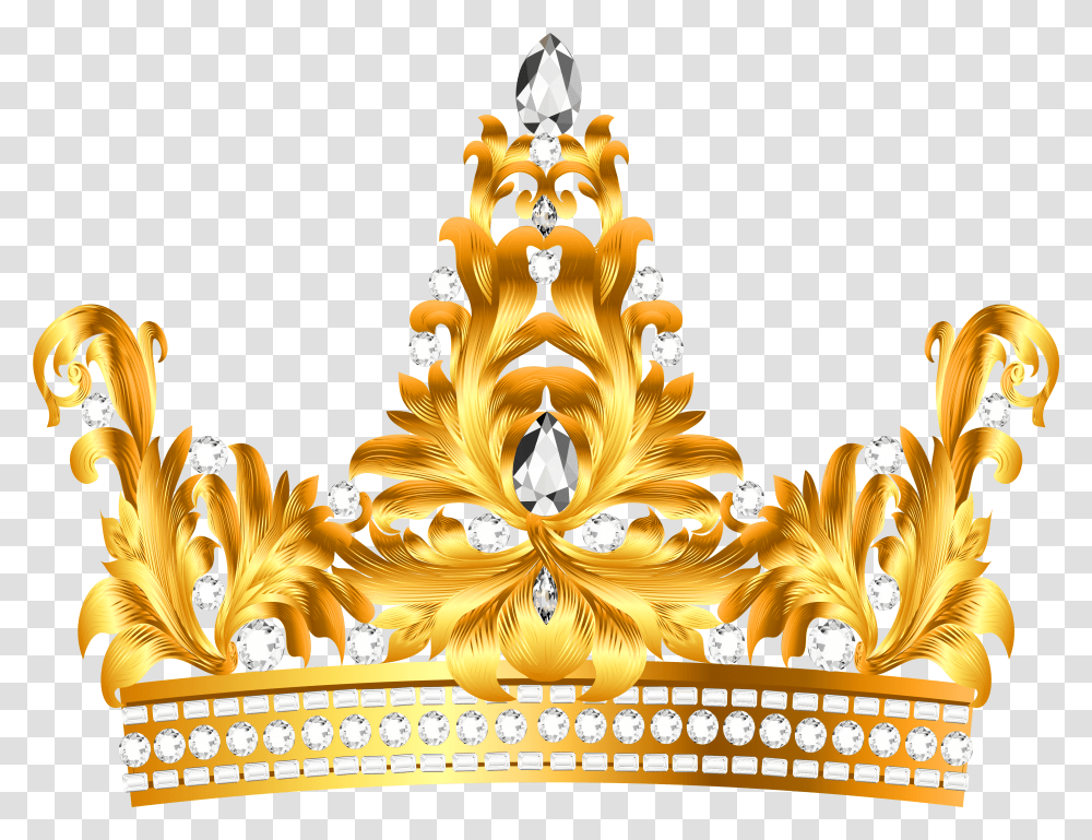 Princess Crown Gold Crown Clipart Background,  Transparent Png