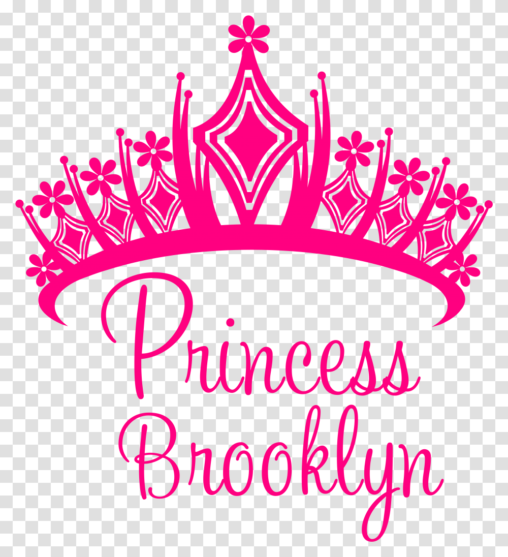 Princess Crown Logo Pink Crown Princess Logo, Accessories, Accessory, Jewelry, Text Transparent Png