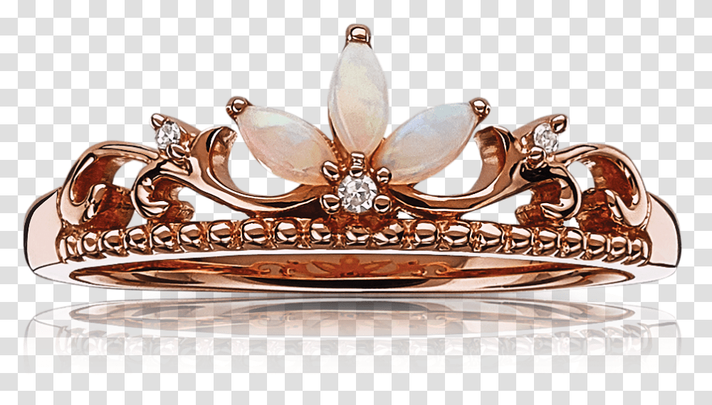 Princess Crown Tiara Ring In Rose Gold Tiara Gold Princess Crown, Accessories, Accessory, Jewelry Transparent Png