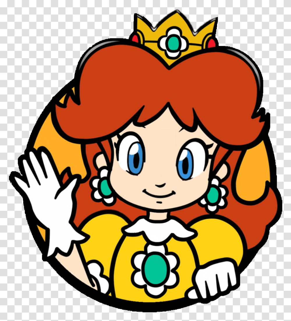Princess Daisy Princess Daisy Icon, Performer, Super Mario, Sweets, Food Transparent Png