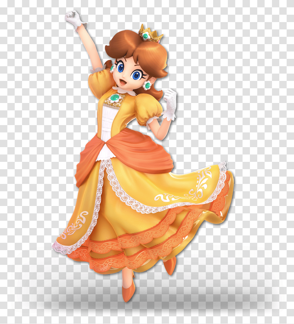 Princess Daisy Ultimate Daisy Super Smash Bros Ultimate, Dance Pose, Leisure Activities, Costume, Performer Transparent Png