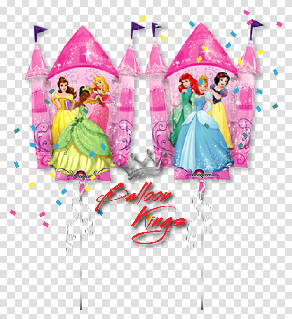 Princess Dream Castle Balloon, Clothing, Apparel, Coat, Person Transparent Png