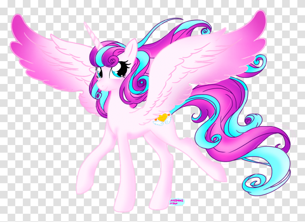 Princess Flurry Heart Grown Up By Natsum My Little Pony Flurry Heart Grown Up, Dragon Transparent Png