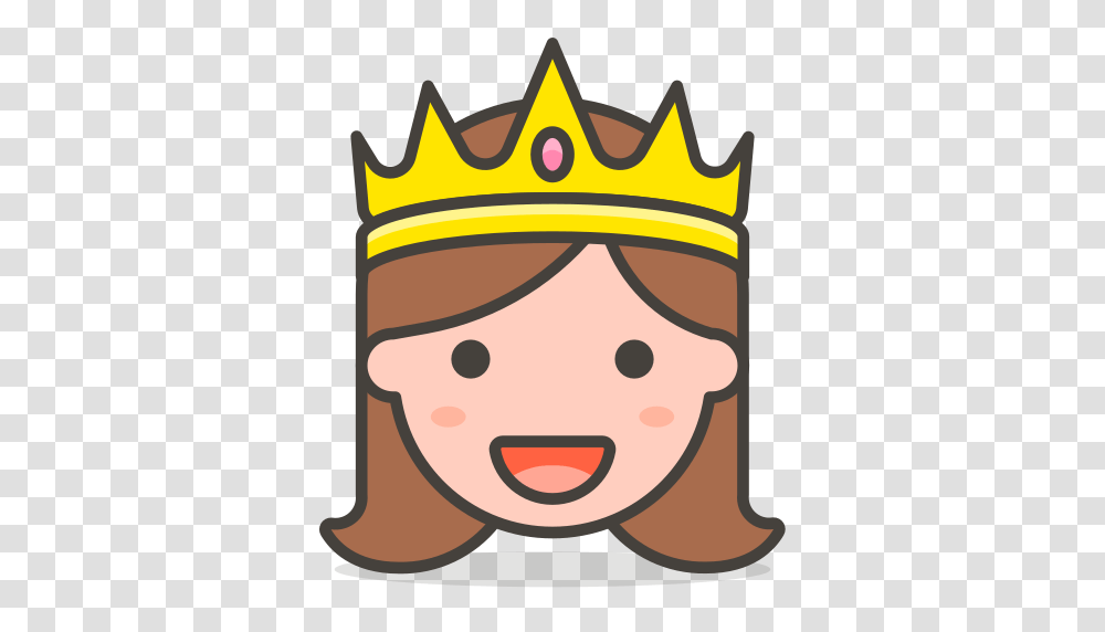 Princess Icon Free Of Free Vector Emoji, Crown, Jewelry, Accessories, Accessory Transparent Png