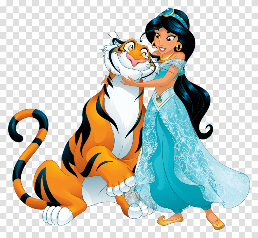 Princess Jasmine And Rajah, Person, Leisure Activities Transparent Png
