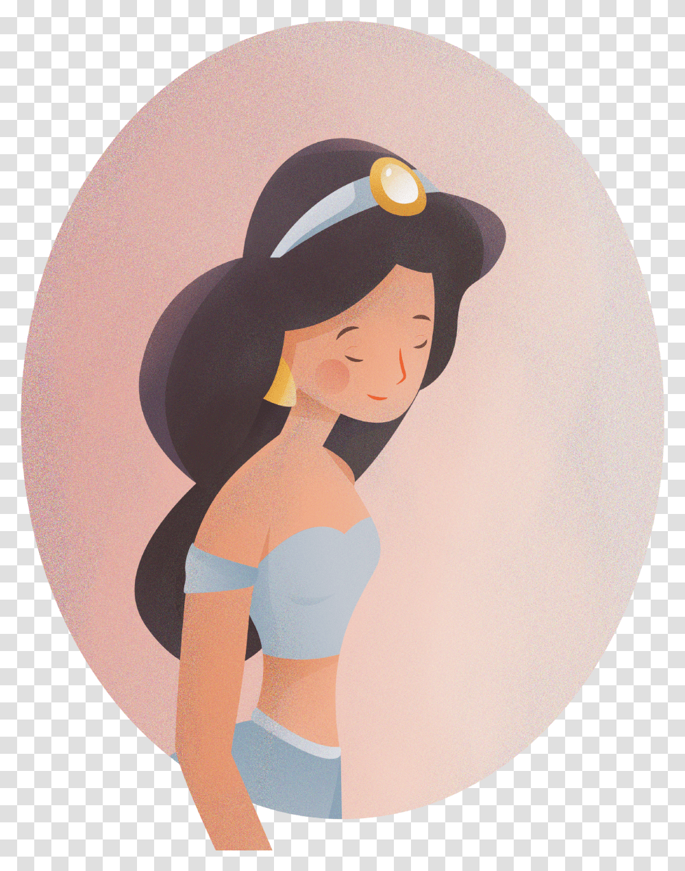 Princess Jasmine By Salsa Nabila Girl Transparent Png