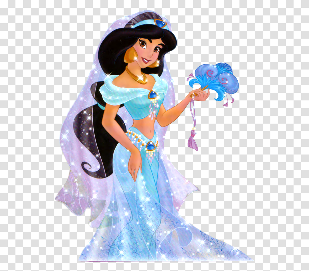 Princess Jasmine Disney Girl, Person, Doll, Toy, Performer Transparent Png