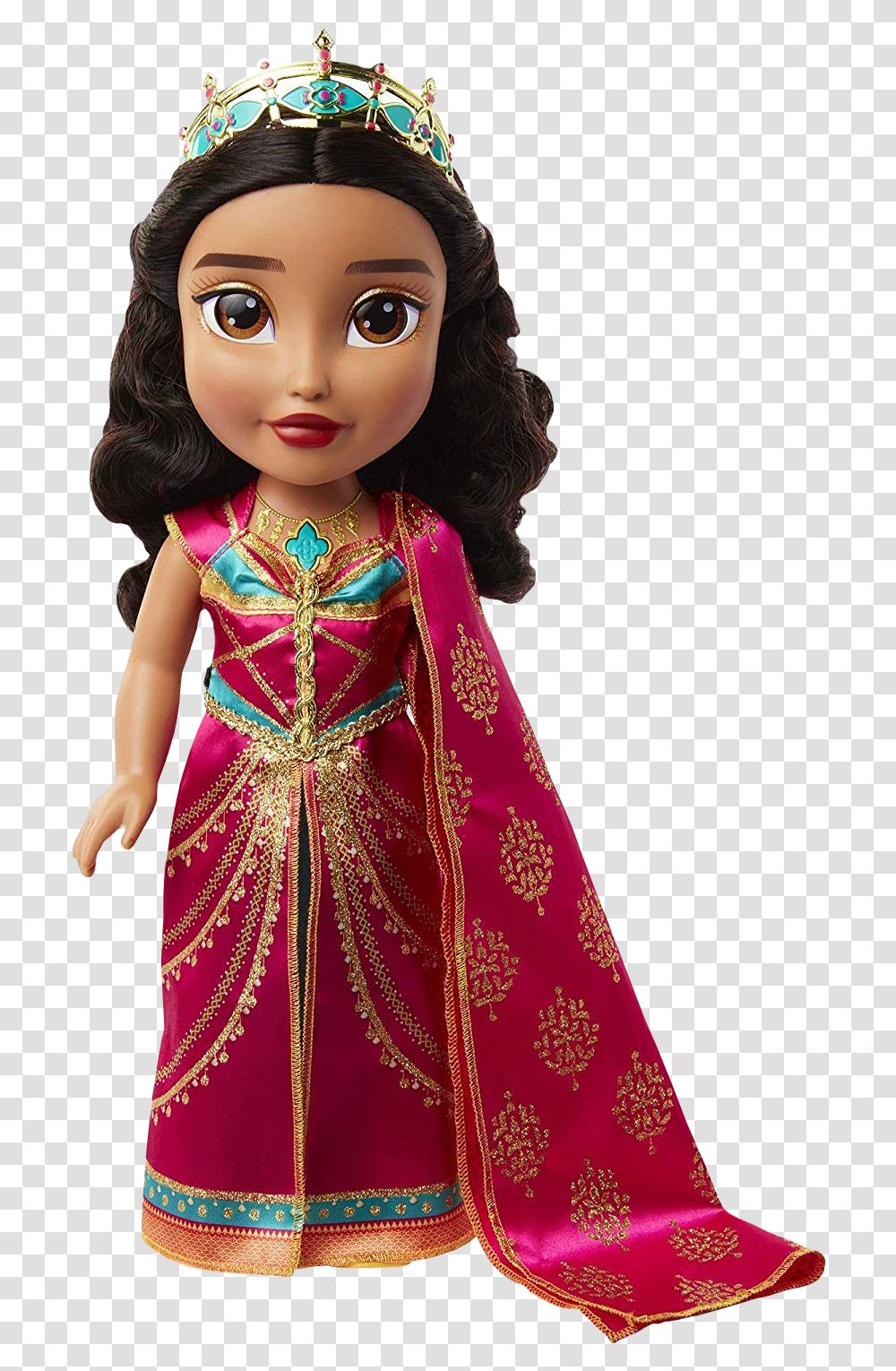Princess Jasmine Live Action Singing Jasmine Doll, Apparel, Toy, Person Transparent Png
