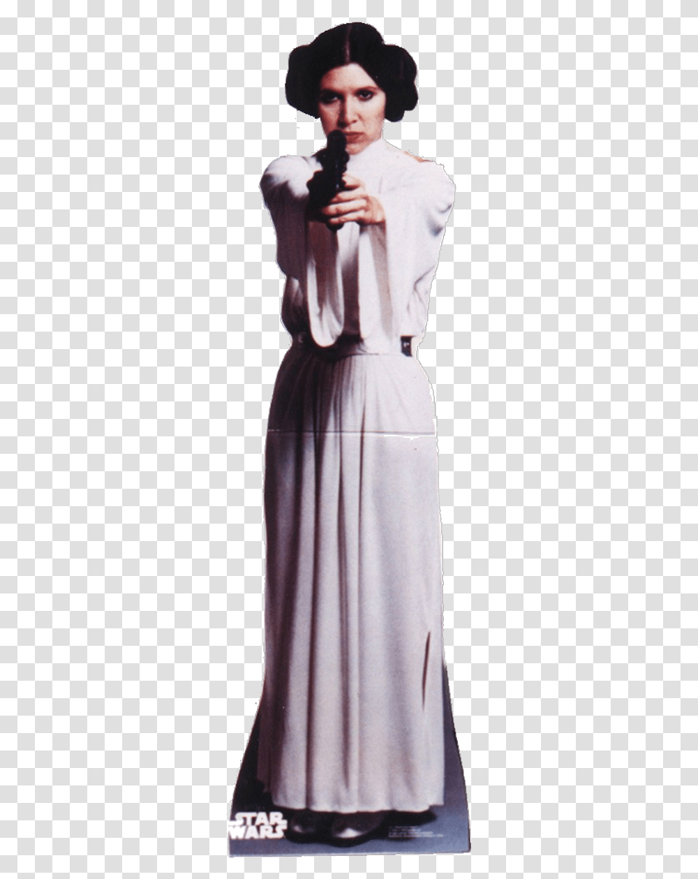 Princess Leia Cardboard Cutout, Person, Dress, Fashion Transparent Png