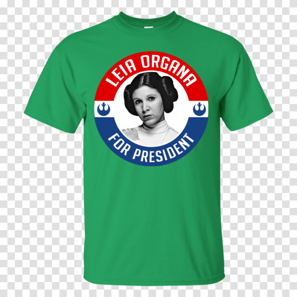 Princess Leia For President, Apparel, T-Shirt, Person Transparent Png