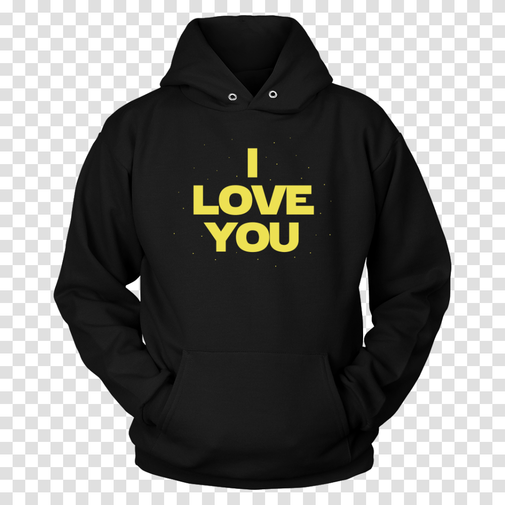 Princess Leia I Love You Hoodie Fishbiscuitdesigns, Apparel, Sweatshirt, Sweater Transparent Png