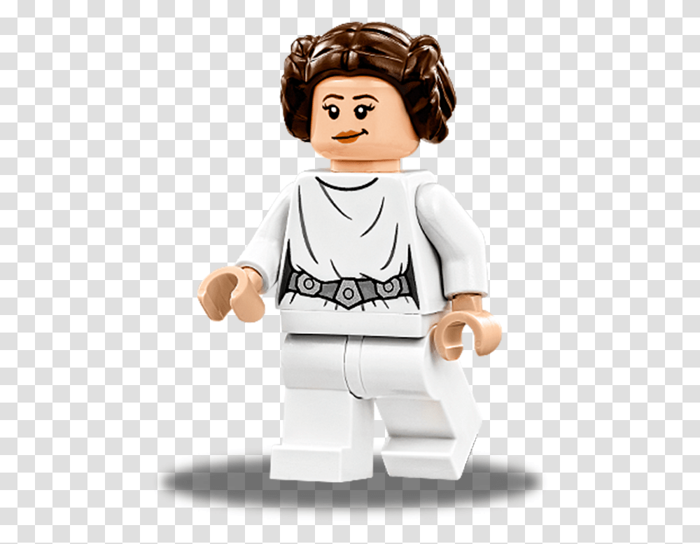 Princess Leia Star Wars Lego Characters, Doll, Toy, Person, Human Transparent Png