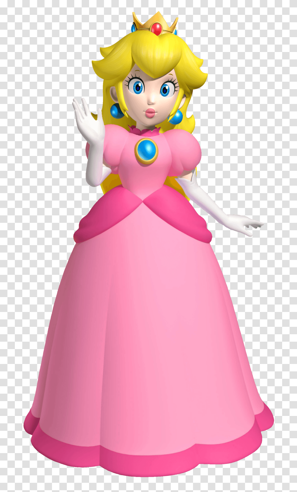 Princess Mario Cliparts, Figurine, Doll, Toy Transparent Png