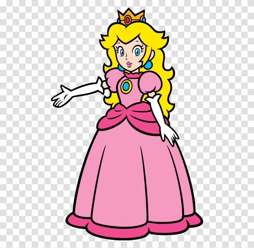 Princess Peach Clipart Princess Peach 2d Artwork, Costume, Performer, Female, Dress Transparent Png