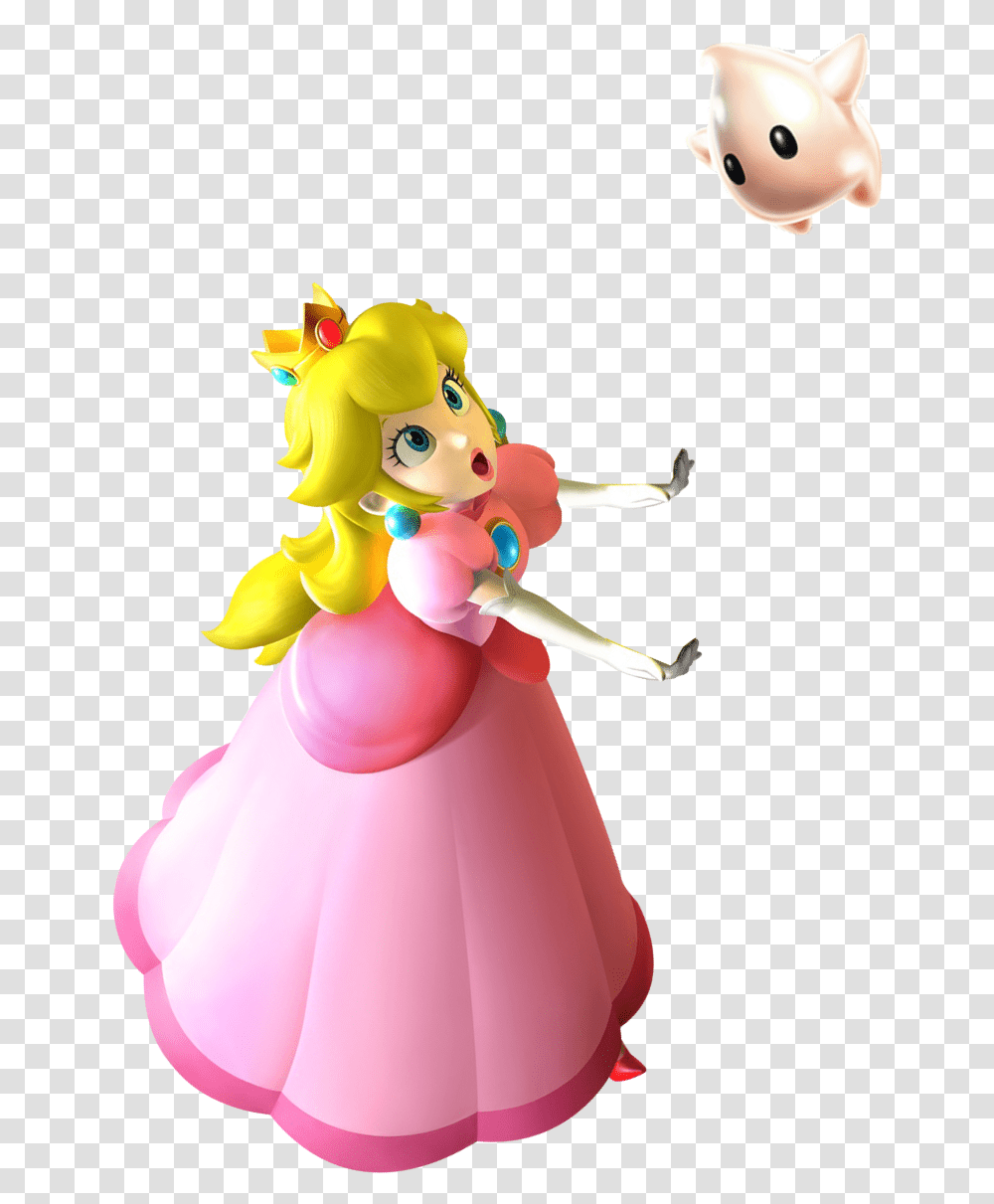 Princess Peach Clipart Super Mario Galaxy Princess Peach In Super Mario Galaxy, Toy, Doll Transparent Png