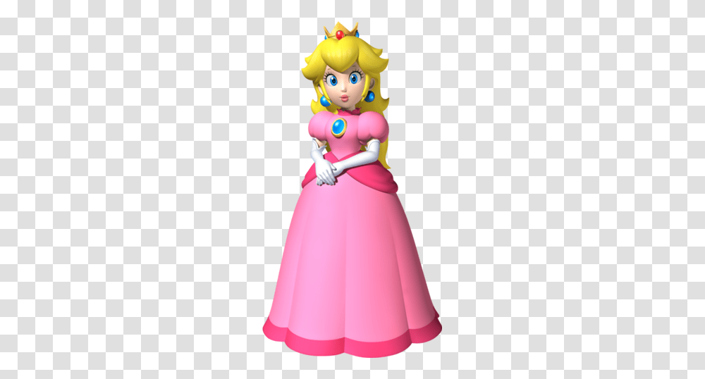 Princess Peach, Figurine, Apparel, Doll Transparent Png