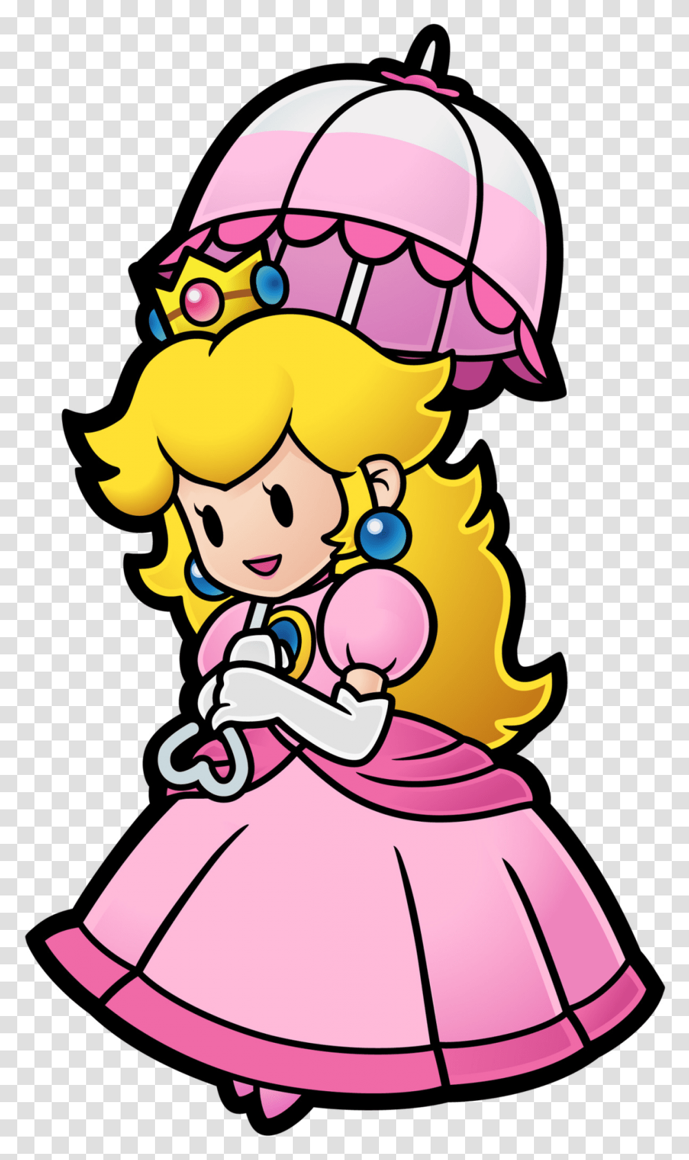 Princess Peach Paper Mario, Performer, Person Transparent Png