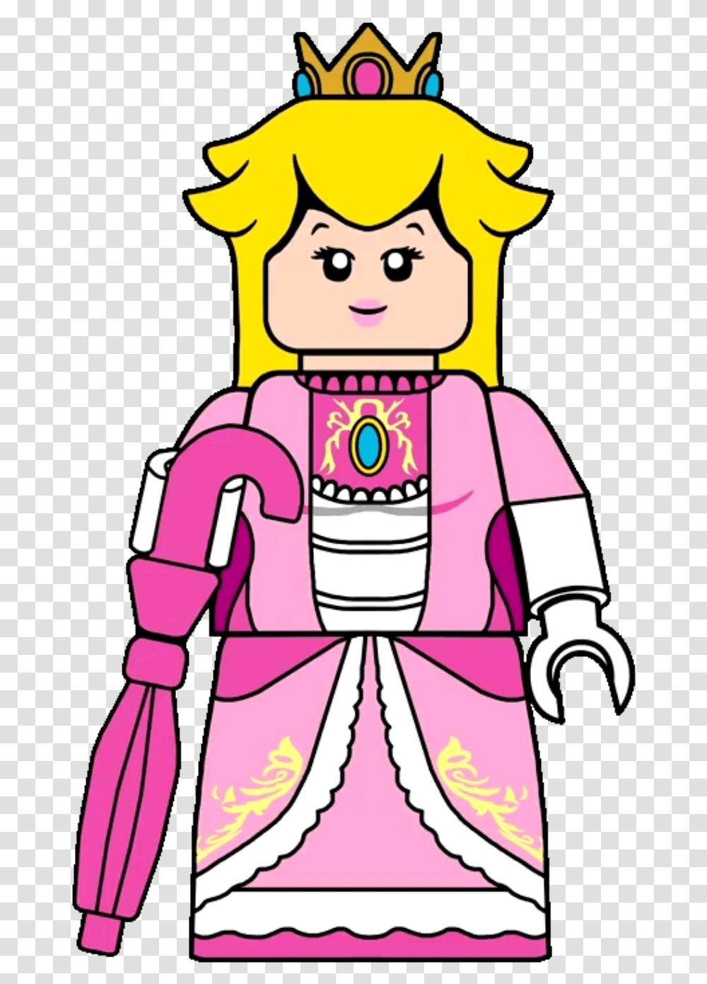 Princess Peach Shadow Queen Princess Peach Lego, Robot, Nutcracker Transparent Png