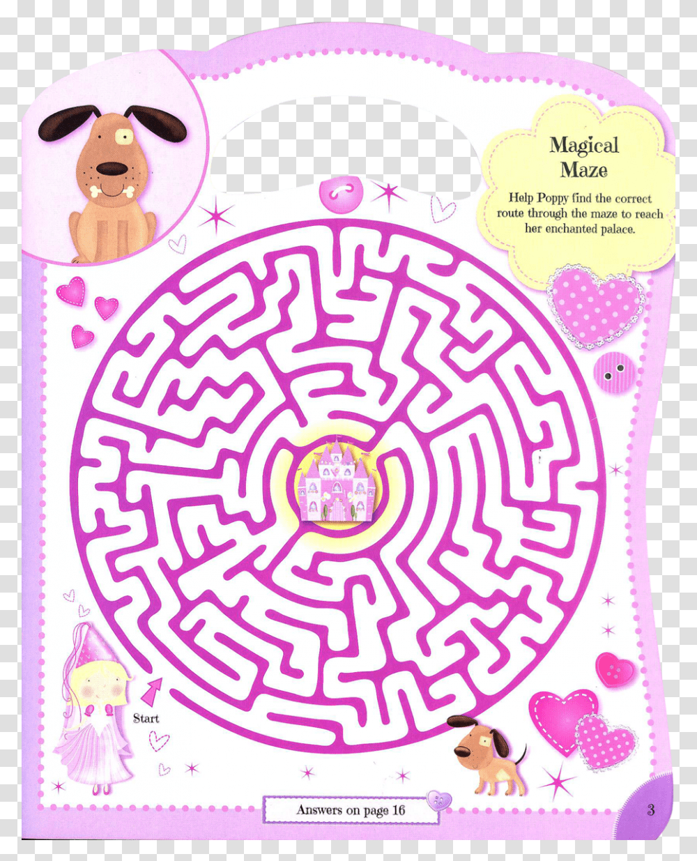 Princess Poppy, Maze, Labyrinth, Word Transparent Png