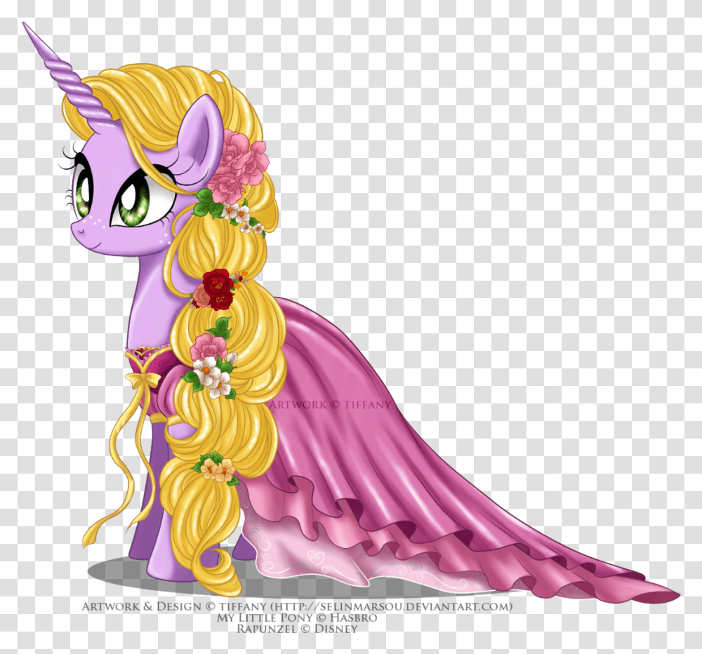 Princess Rapunzel My Little Pony, Costume Transparent Png