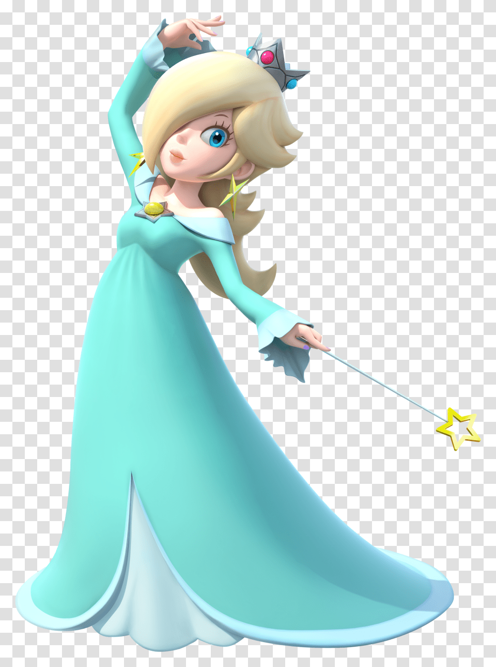 Princess Rosalina, Dress, Person, Female Transparent Png