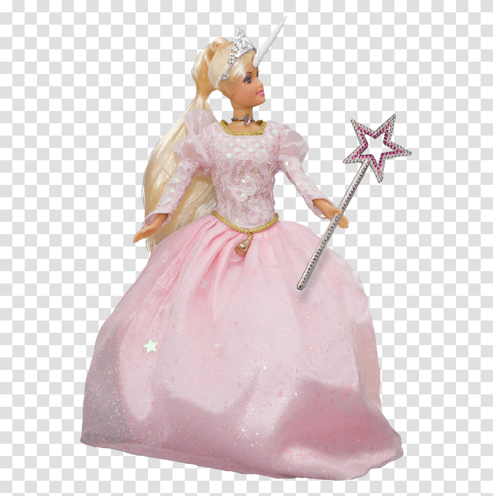Princess Unicorn The Office For Sale, Doll, Toy, Figurine, Wedding Gown Transparent Png