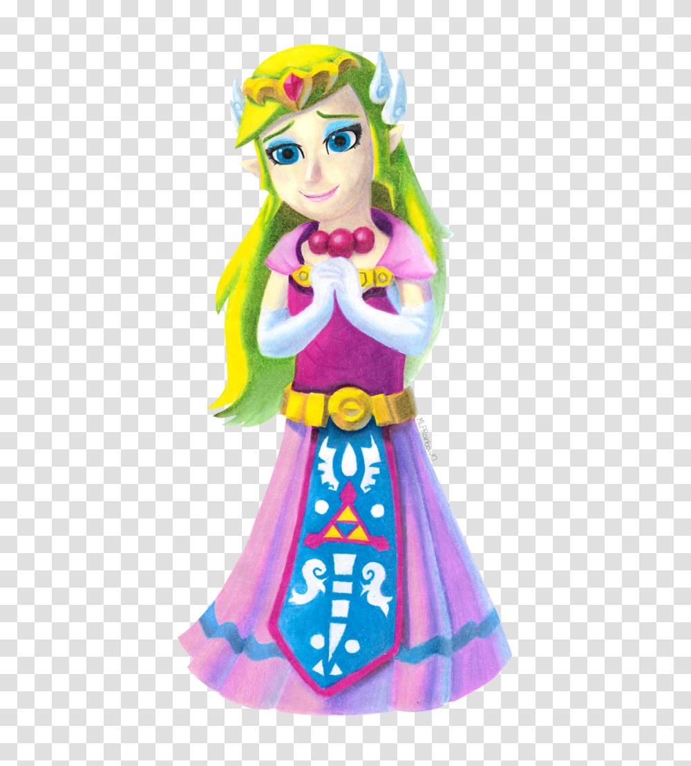 Princess Zelda, Costume, Figurine, Person Transparent Png