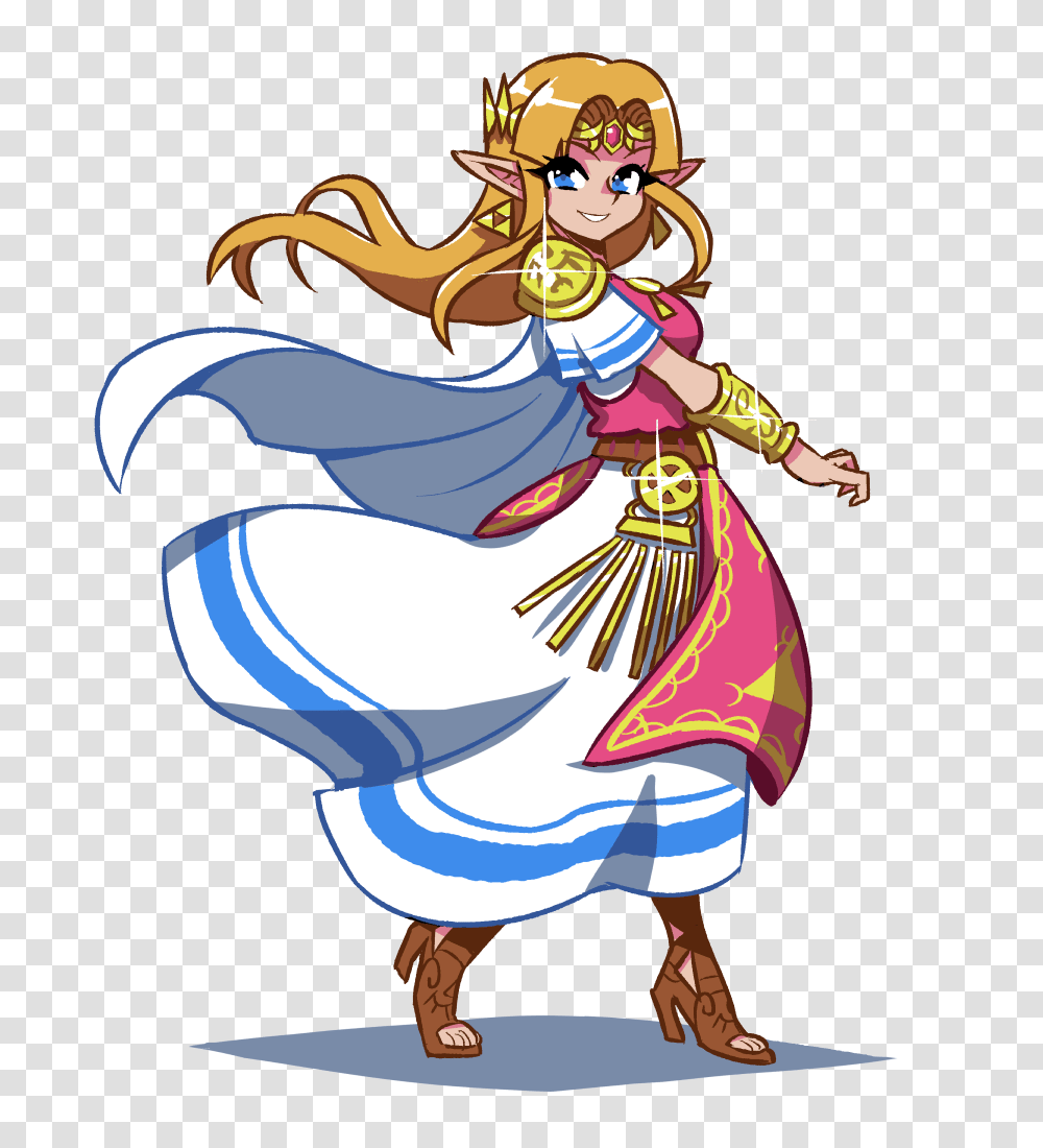 Princess Zelda, Costume, Person, Crowd, Dance Transparent Png