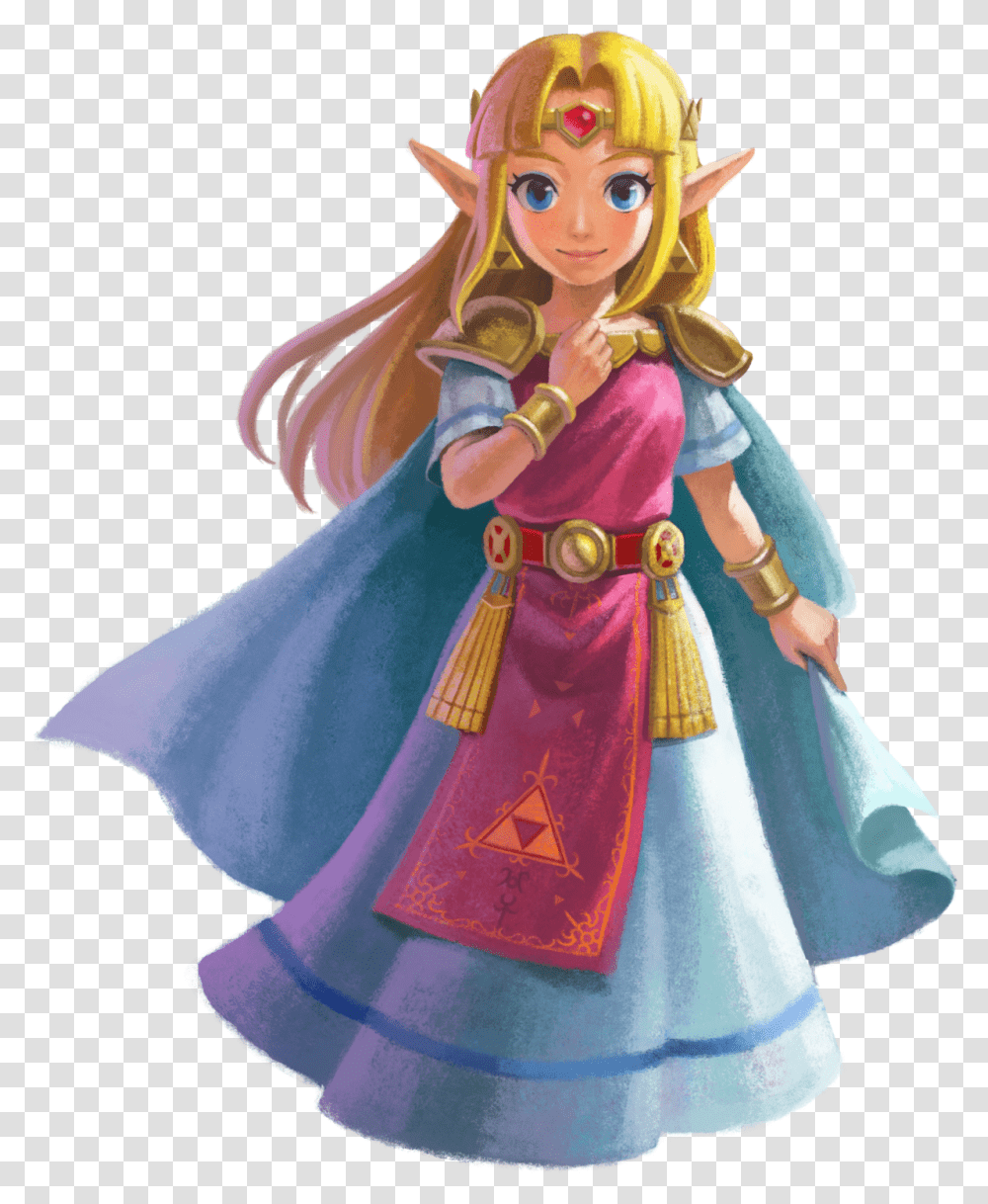 Princess Zelda Smashwiki The Super Smash Bros Wiki Link Between Worlds Zelda, Figurine, Doll, Toy, Person Transparent Png